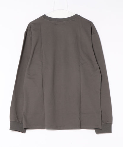 aimoha/カレッジロゴ長袖Tシャツ