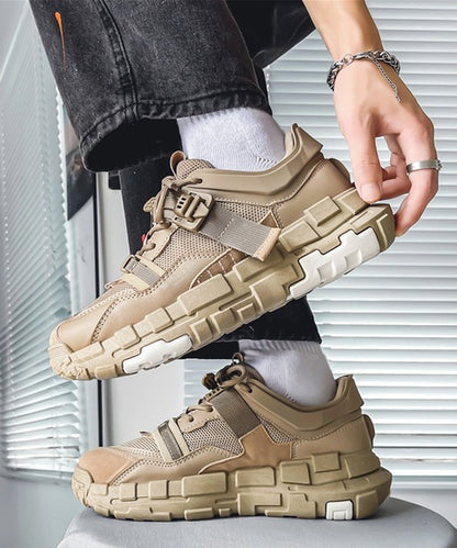 カジュアルストリートスニーカー厚底シューズ(４カラー)