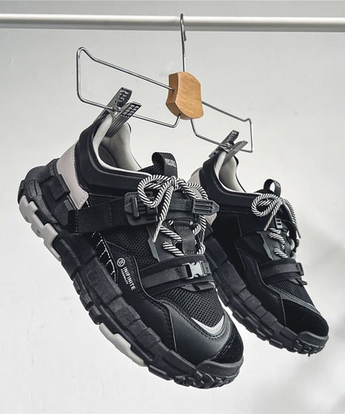 カジュアルストリートスニーカー厚底シューズ(４カラー)