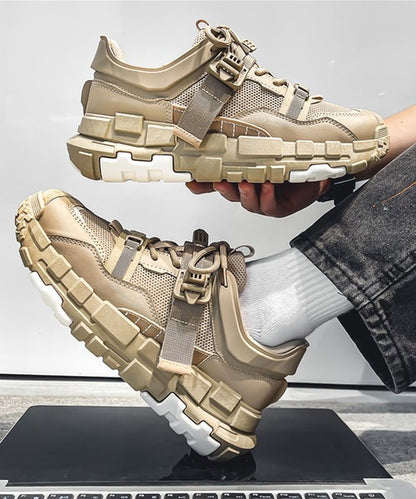 カジュアルストリートスニーカー厚底シューズ(４カラー)