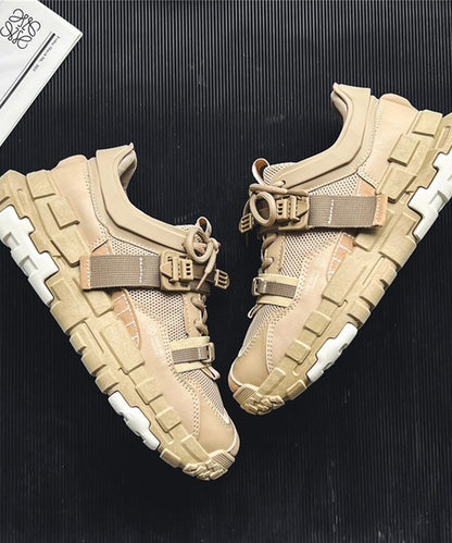 カジュアルストリートスニーカー厚底シューズ(４カラー)