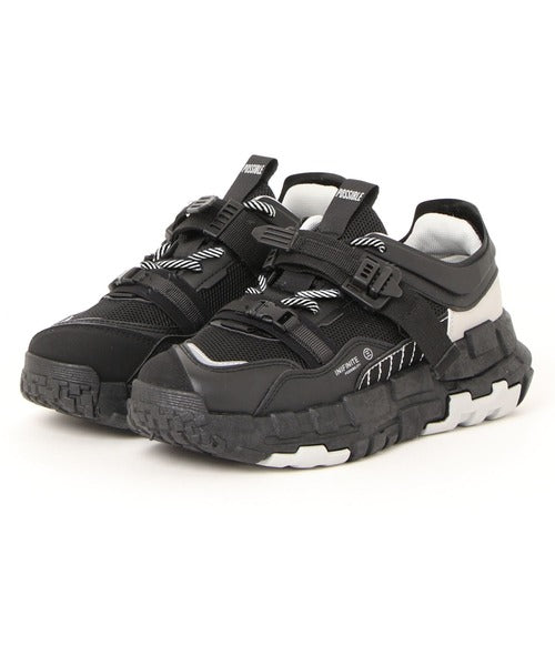 カジュアルストリートスニーカー厚底シューズ(４カラー)