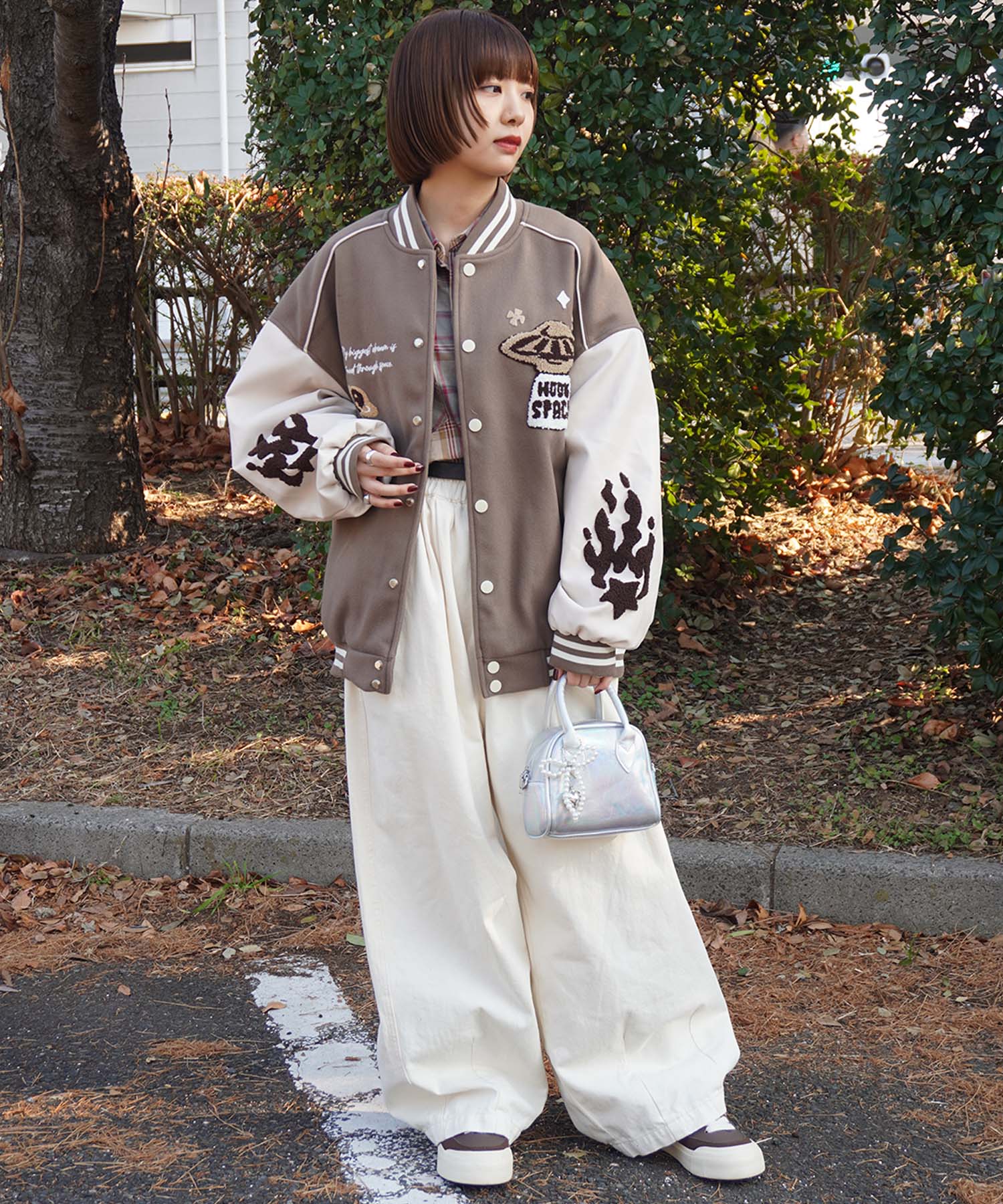 HOOK -original-　サガラ刺繍ワッペンスタジャン