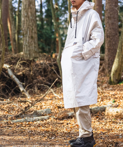 PULLOVER LONG RAIN COAT