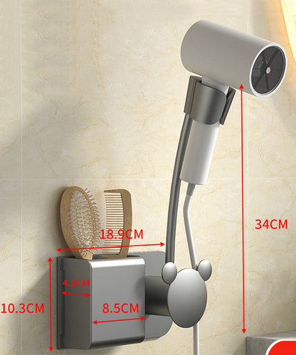 ウォールマウント ヘアドライヤーホルダー