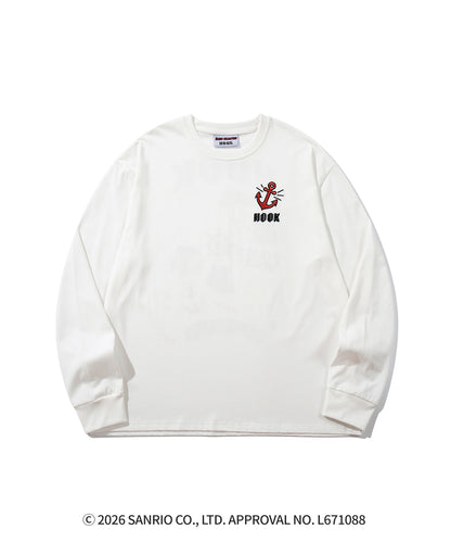 HOOK -original-　サンリオキャラクターズ コラボ バックプリントロンTEE