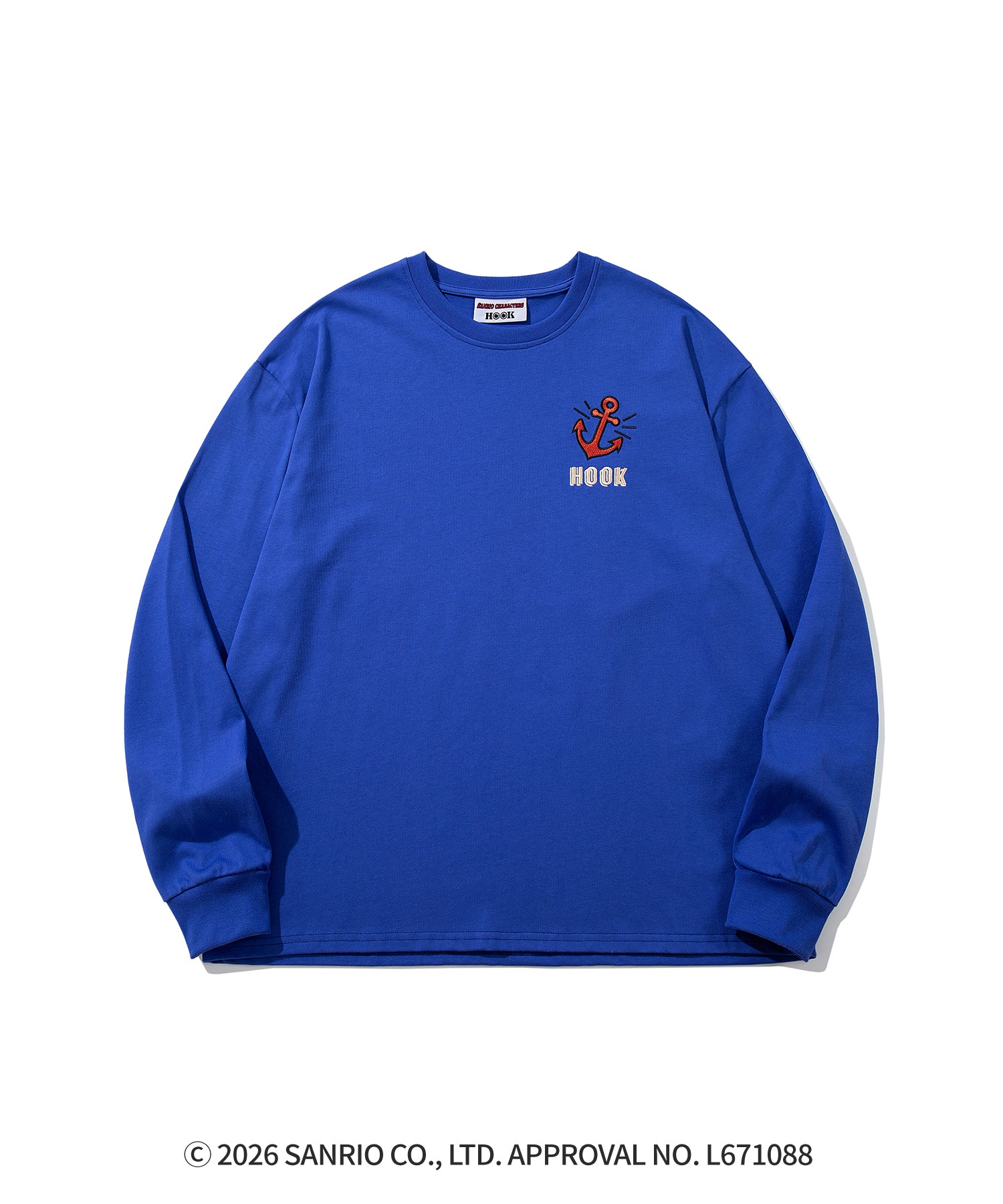 HOOK -original-　サンリオキャラクターズ コラボ バックプリントロンTEE