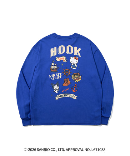 HOOK -original-　サンリオキャラクターズ コラボ バックプリントロンTEE