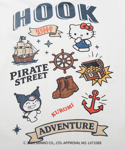 HOOK -original-　サンリオキャラクターズ コラボ バックプリントロンTEE