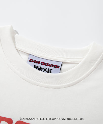 HOOK -original-　サンリオキャラクターズ コラボ プリントTシャツ
