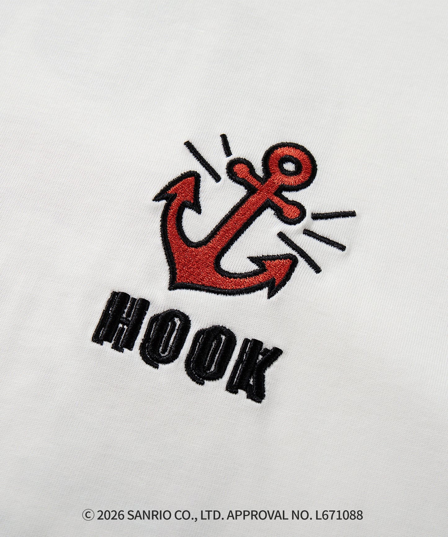HOOK -original-　サンリオキャラクターズ コラボ バックプリントロンTEE
