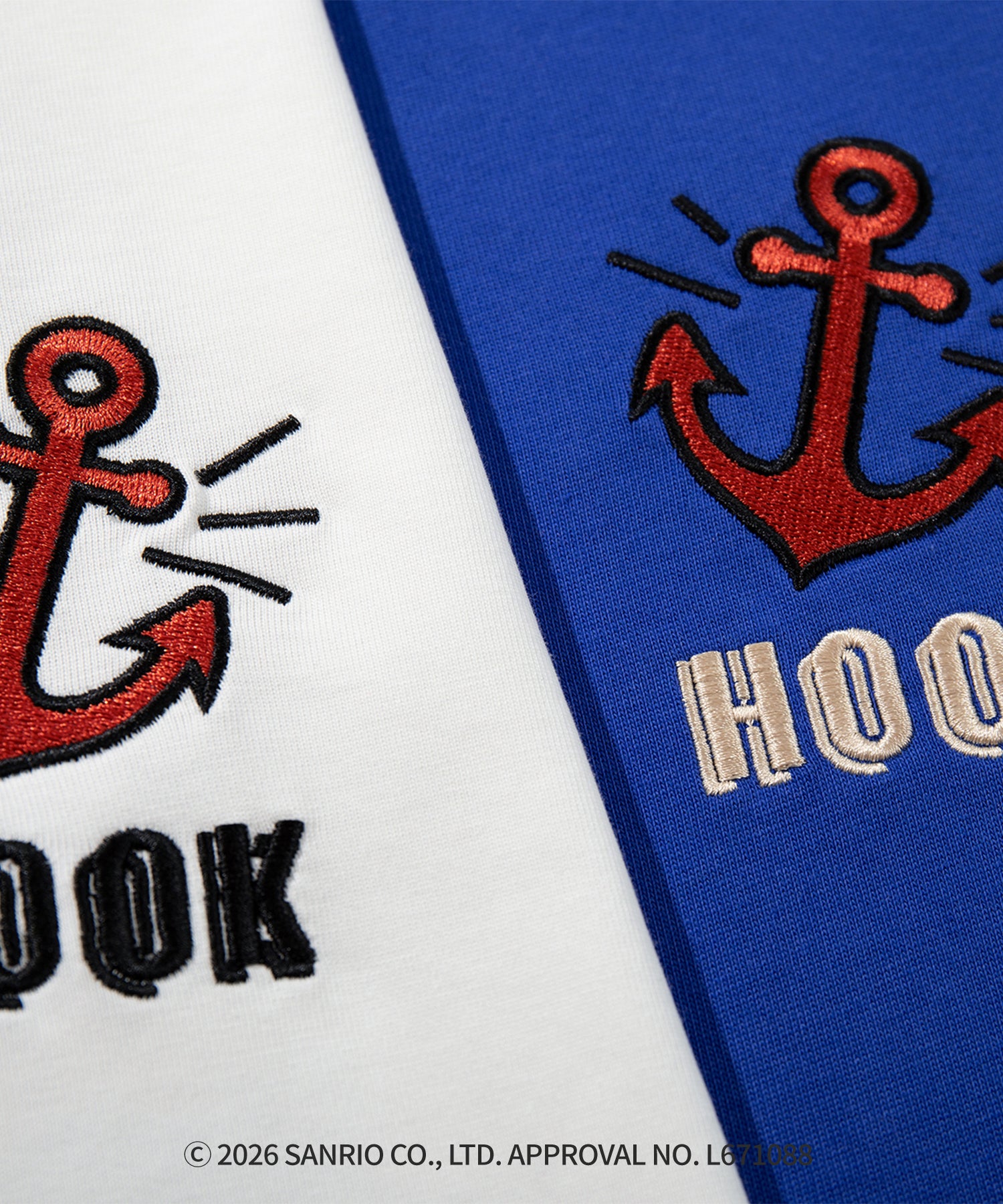 HOOK -original-　サンリオキャラクターズ コラボ バックプリントロンTEE