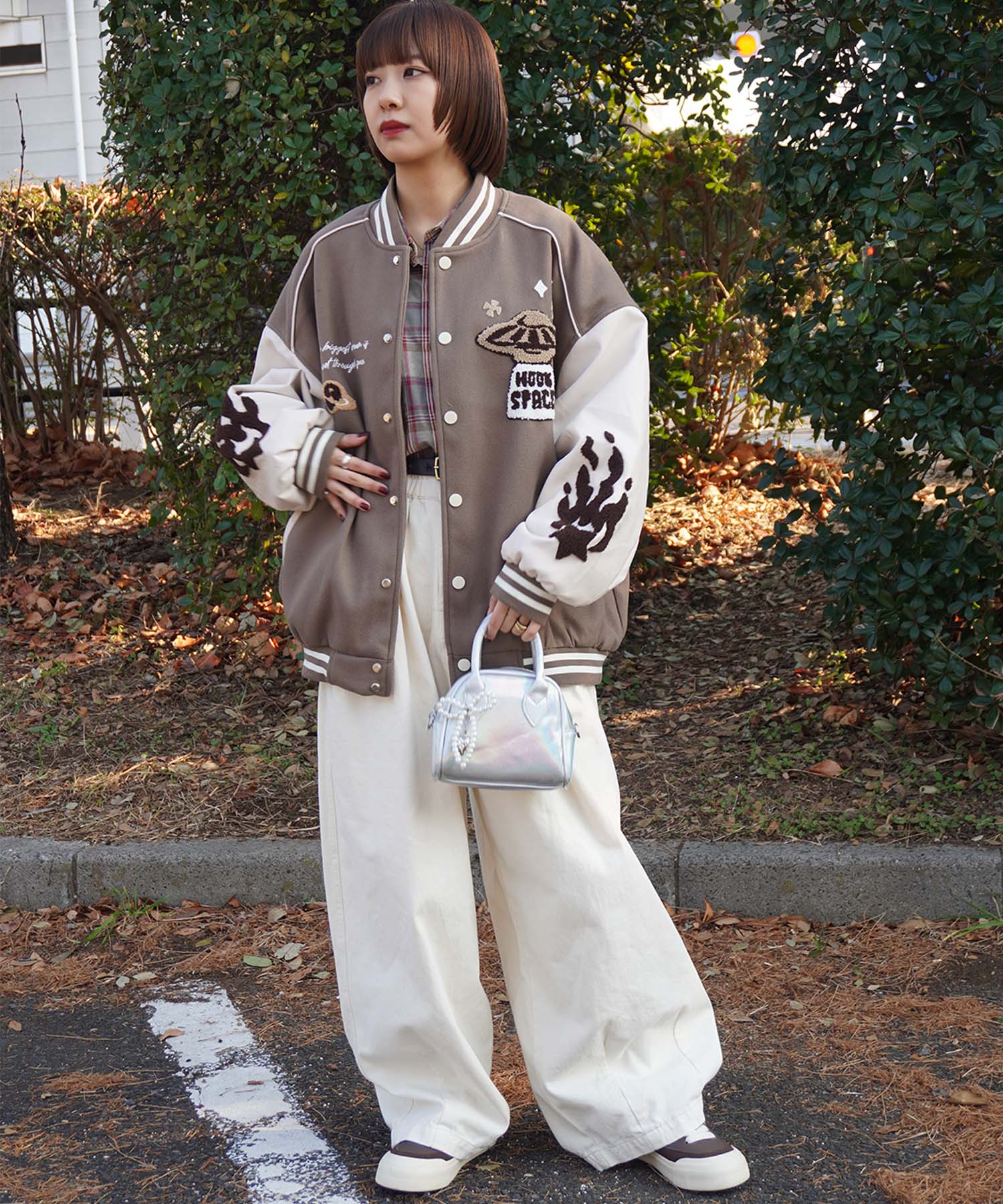 HOOK -original-　サガラ刺繍ワッペンスタジャン