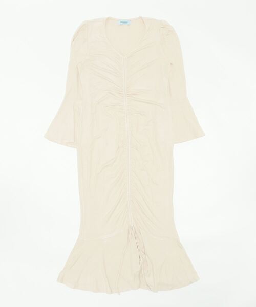 【Jasmine】たくし上げマーメイドカットソーワンピース　（OG)