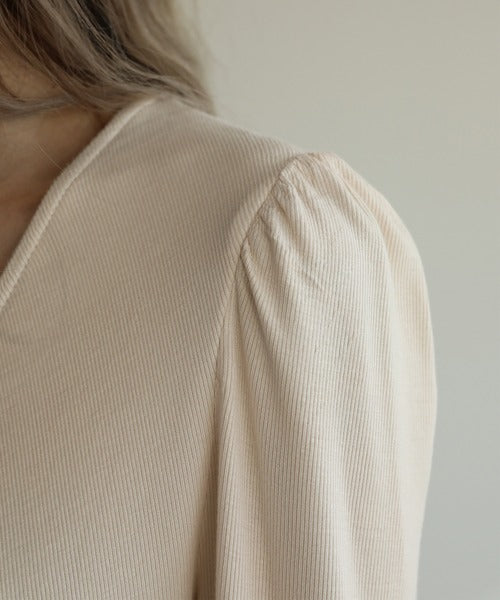 【Jasmine】たくし上げマーメイドカットソーワンピース　（OG)