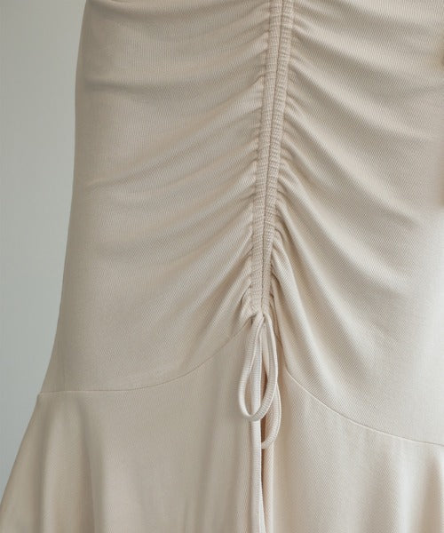 【Jasmine】たくし上げマーメイドカットソーワンピース　（OG)