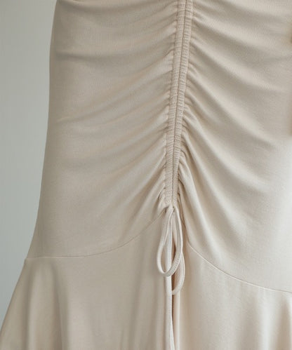 【Jasmine】たくし上げマーメイドカットソーワンピース　（OG)