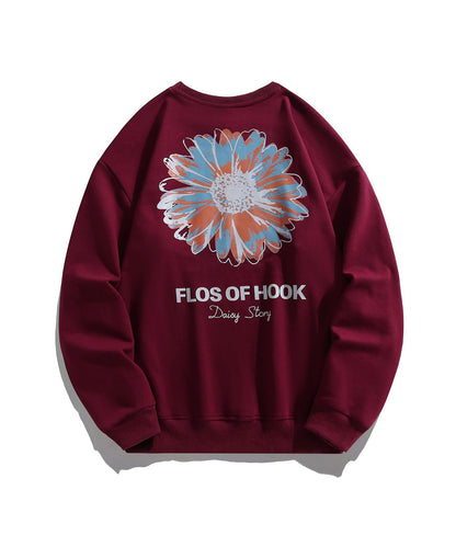 [HOOK -original-] Pop Margaret back print sweatshirt