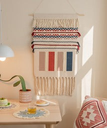 ボヘミアン風　タペストリー　壁ラッグ