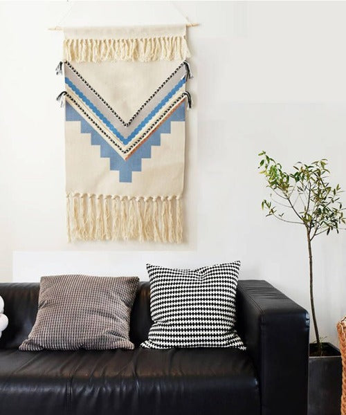 ボヘミアン風　タペストリー　壁ラッグ