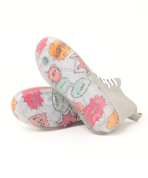 aimoha menレースアップレインブーツ