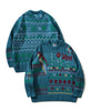 [HOOK -original-] Old clothes style retro style Mexican patchwork pattern knit