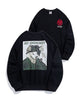 [HOOK -original-] Print sweatshirt featuring famous paintings from around the world on cats