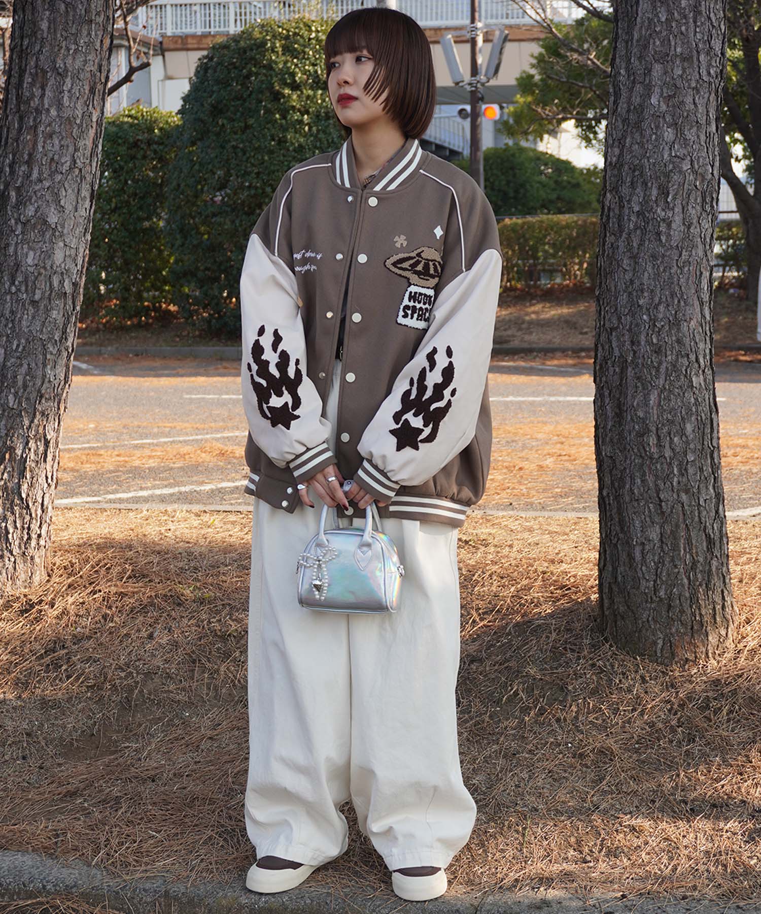 HOOK -original-　サガラ刺繍ワッペンスタジャン