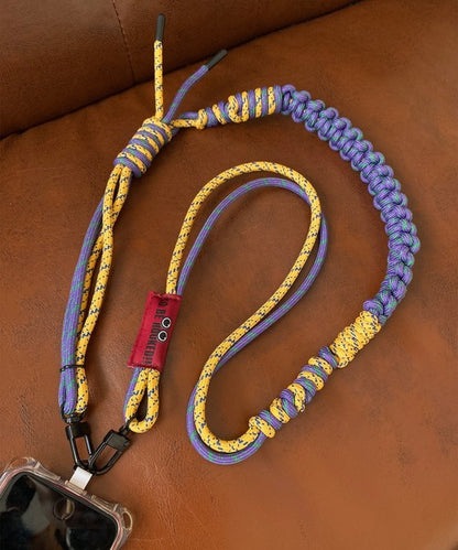 【HOOK -original- 】マルチ編みスマホショルダー