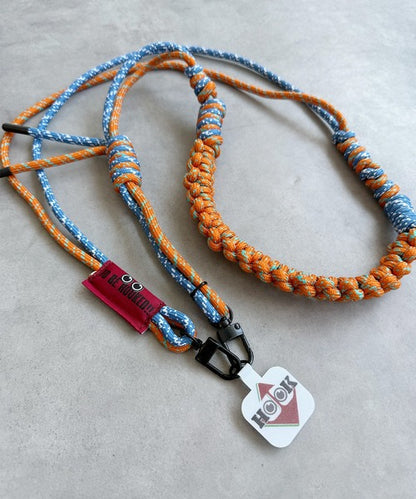 【HOOK -original- 】マルチ編みスマホショルダー