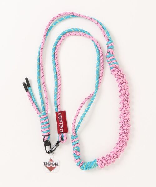 【HOOK -original- 】マルチ編みスマホショルダー