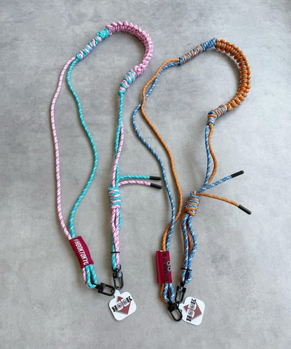 【HOOK -original- 】マルチ編みスマホショルダー