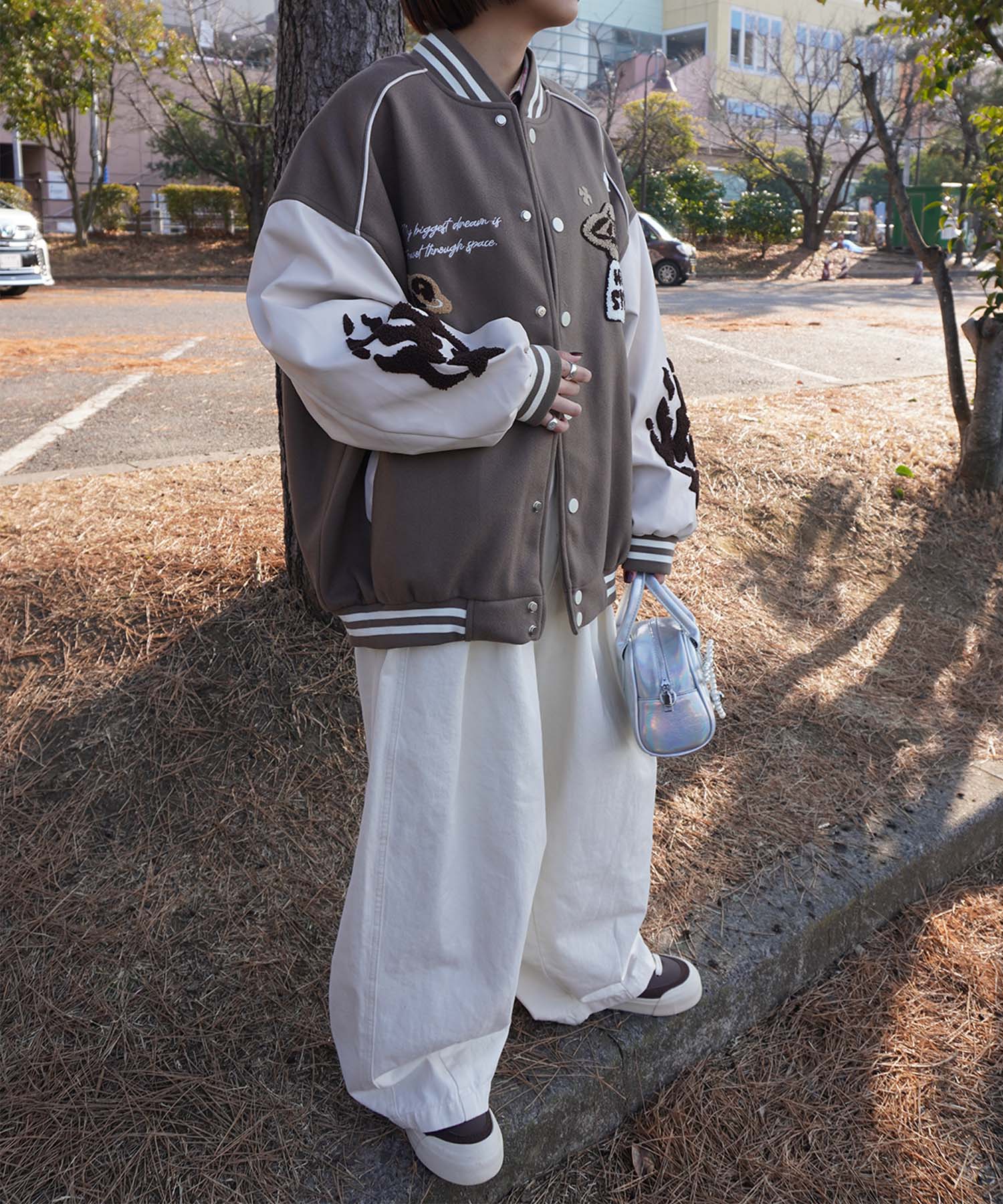 HOOK -original-　サガラ刺繍ワッペンスタジャン