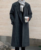 【aimoha Men's】LONG CHESTERFIELD COAT ロングチェスターコート