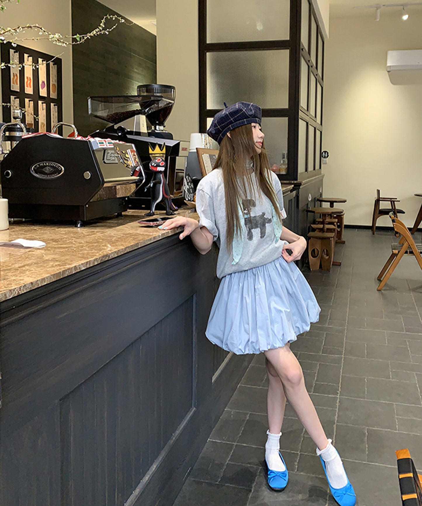 【Jasmine】バルーンシルエットショートパンツ