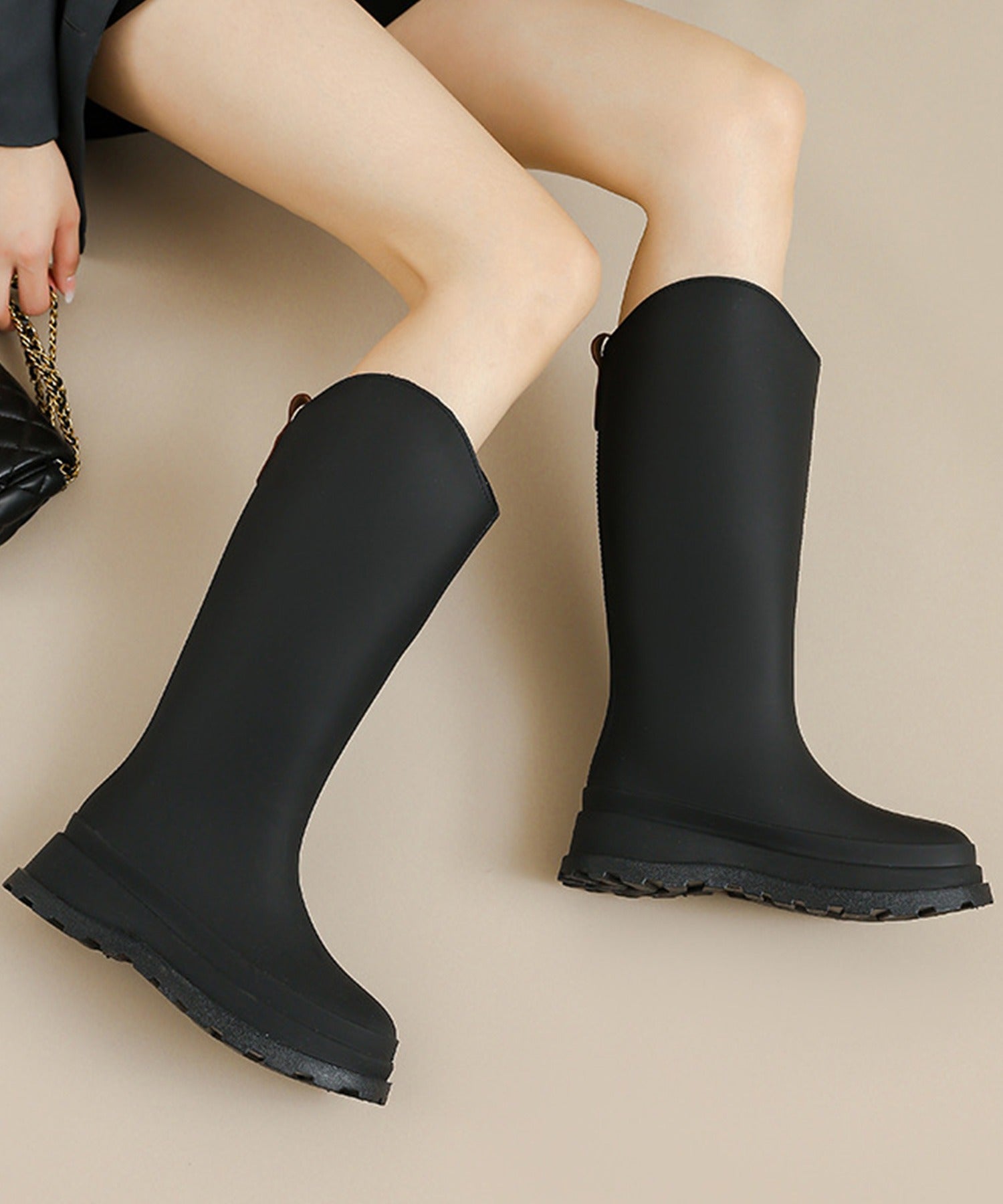 【shoes365】ロングレインブーツ
