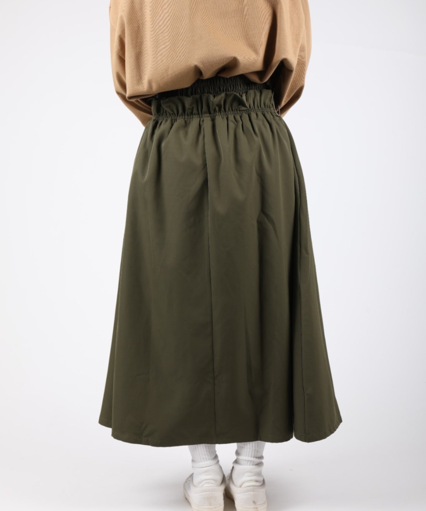 S'more/Water-repellent flare skirt