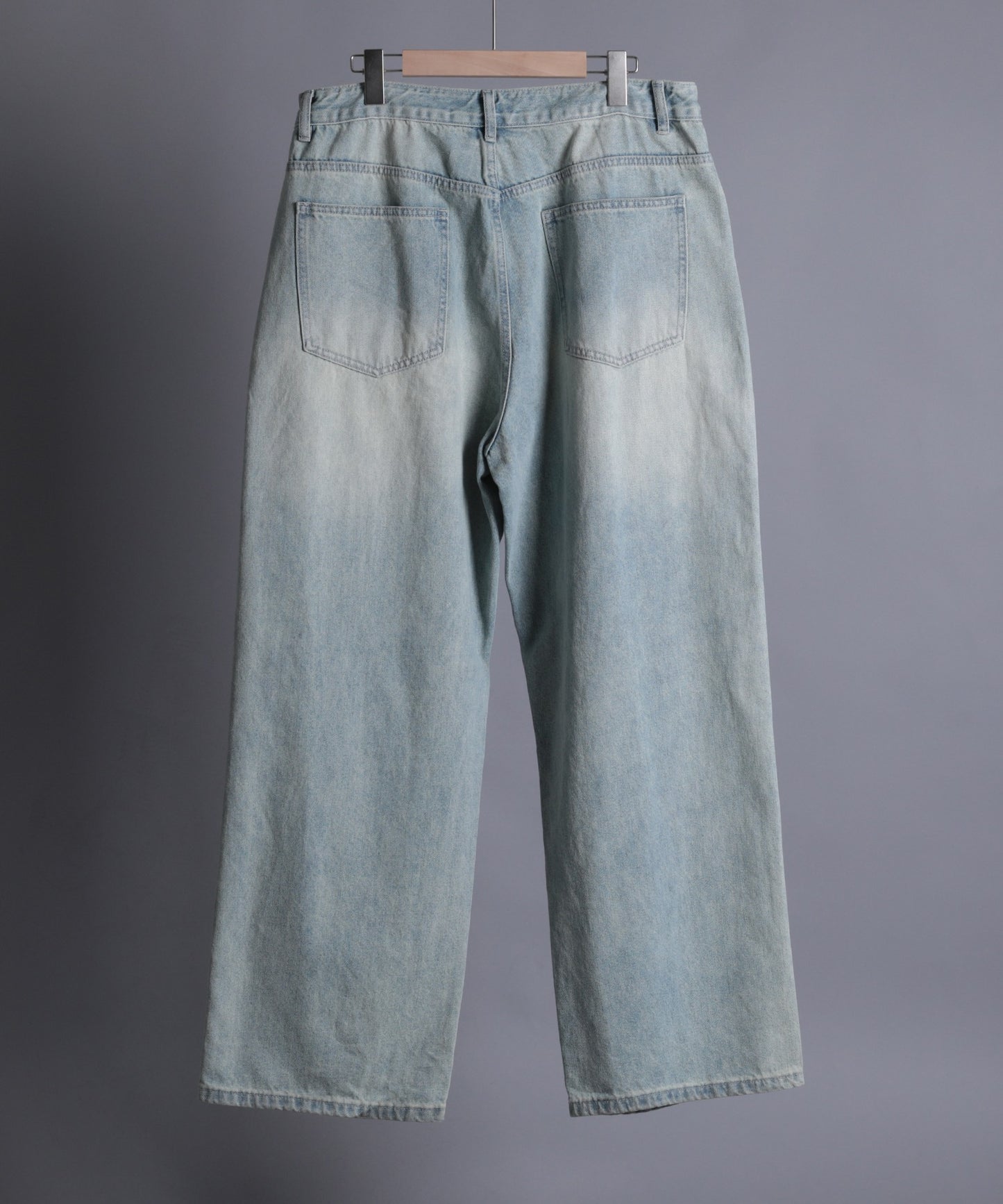 【aimoha neo】VINTAGE PROCESSED BAGGY JEANS