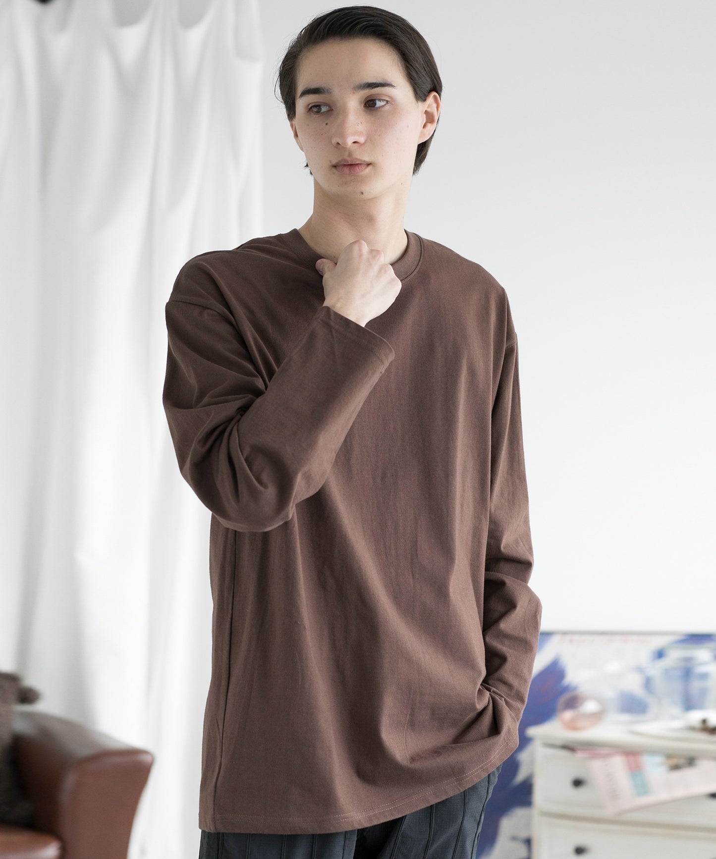 aimoha MEN/SLIM FIT T SHIRT スリムフィットTシャツ