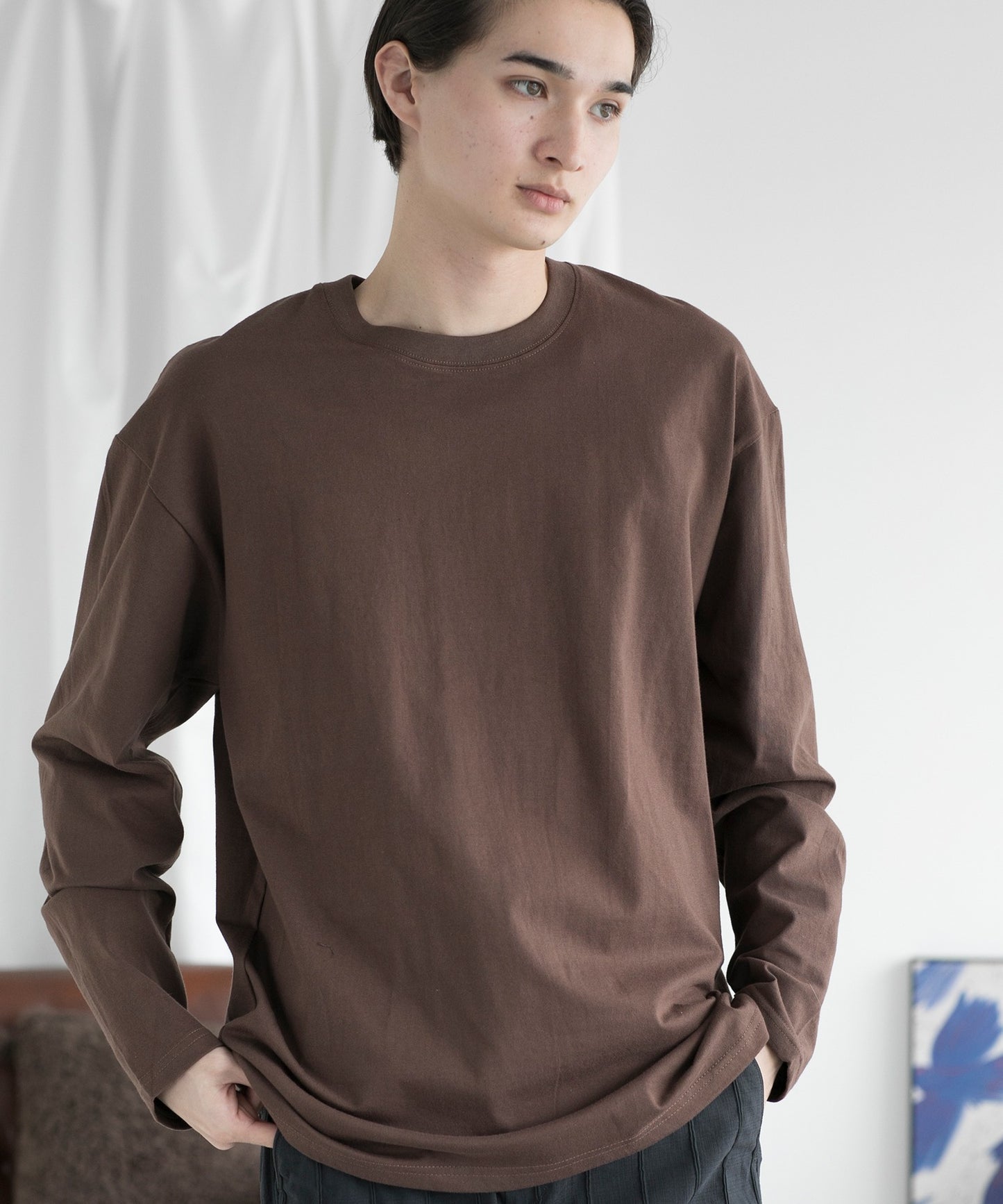 aimoha MEN/SLIM FIT T SHIRT スリムフィットTシャツ