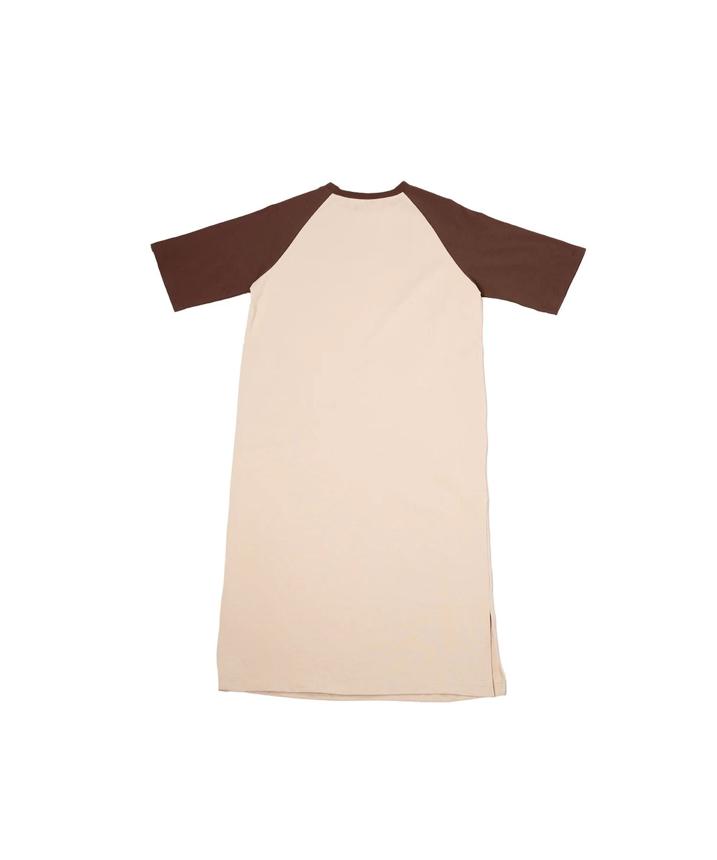 S'more/Bicolor T-shirt dress バイカラーワンピース