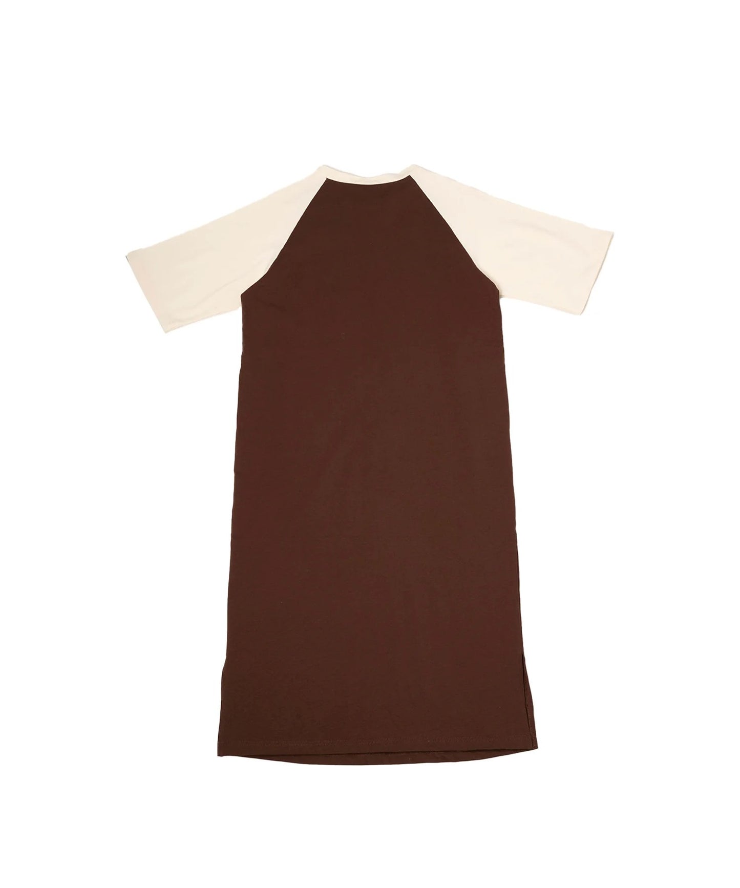 S'more/Bicolor T-shirt dress バイカラーワンピース