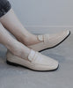 【shoes365】スクエアトゥ ローヒール ローファー