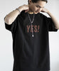 【aimoha MEN】HEAVY COTTON YES T-SHIRT 半袖 Tシャツ