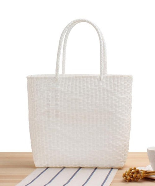 編みトートバッグ