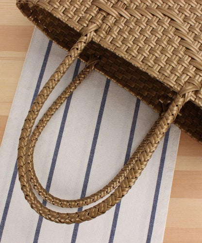 編みトートバッグ