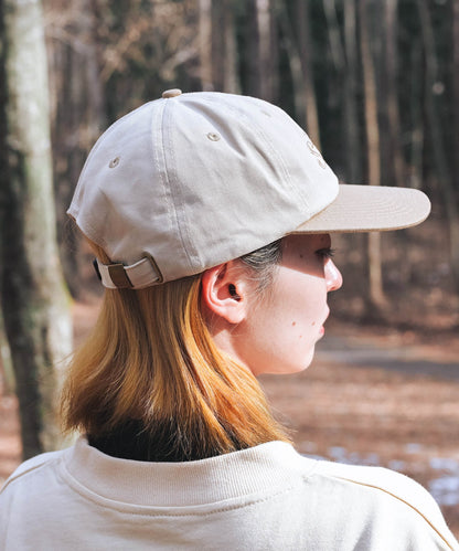 S'more crew cap 刺繍ロゴ綿100％キャップ