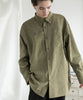 aimoha MEN/FAKE SUEDE BELT SHIRT
