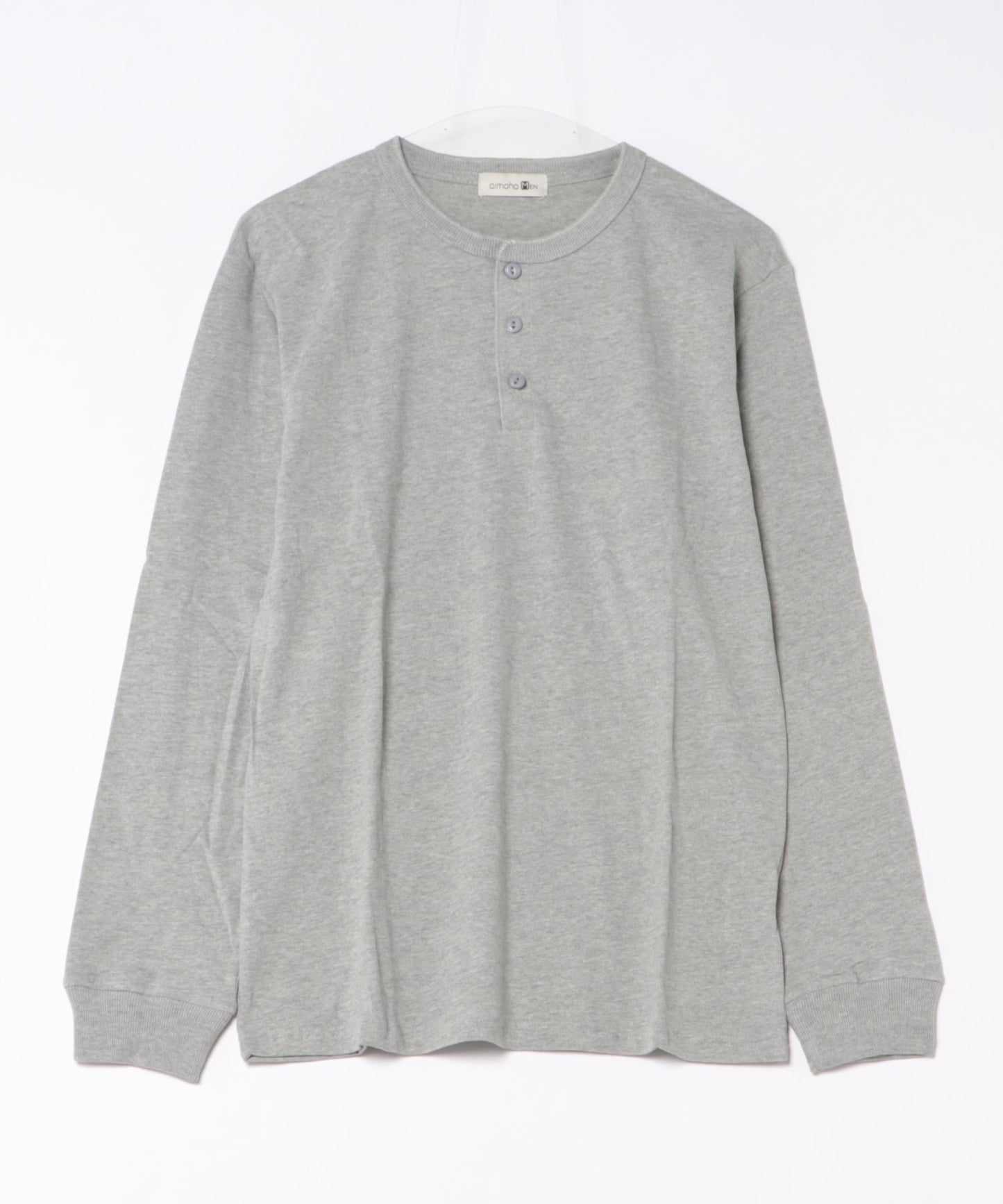 aimoha MEN/ CLASSIC HENLEY LONG SLEEVE