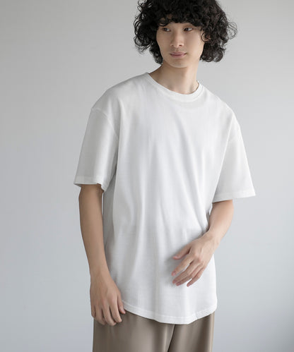 aimoha MEN/ TEXTURED KNIT TEE